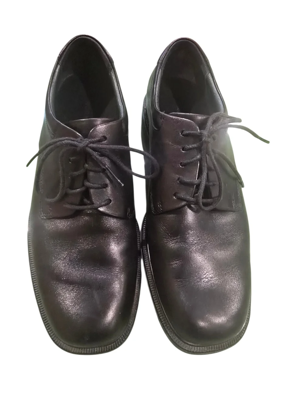 Rockport Men's Margin Oxford Black Leather Lace Up 8 1/2